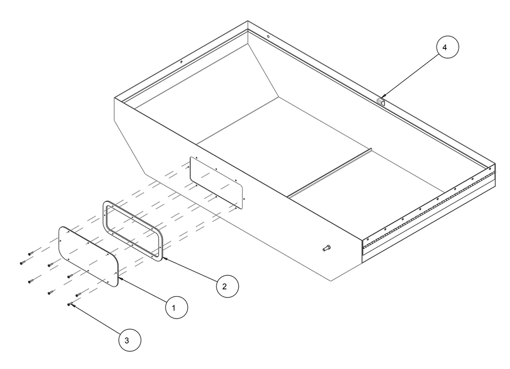 Section 03 Diagram and Parts List for HP18-24 8302024 MK Diamond Tile Saw